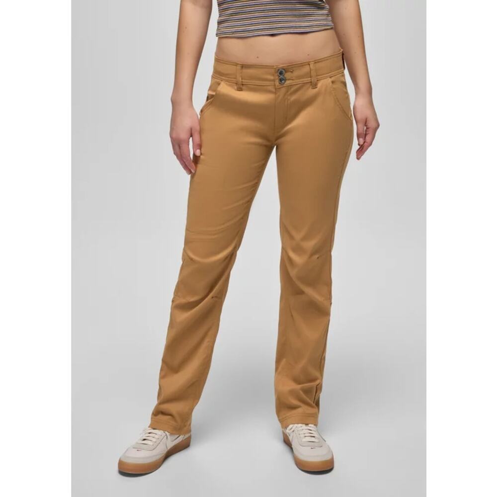 Prana Halle Straight Pant Size 2 Short Earthbound Standard Fit Low Rise Stretch